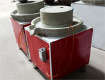 Electric stone mill peanut butter machine